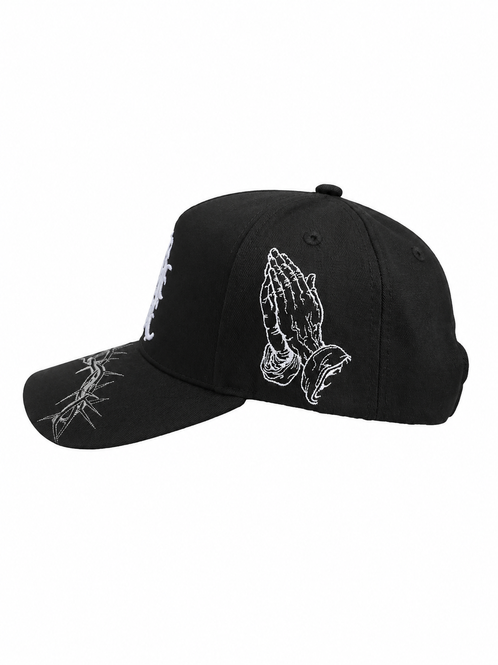 "Black LA"  A Frame Hat