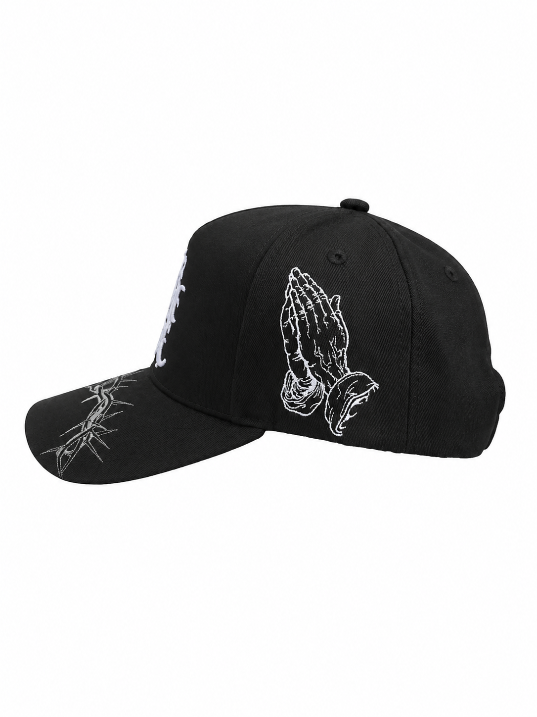 "Black LA"  A Frame Hat