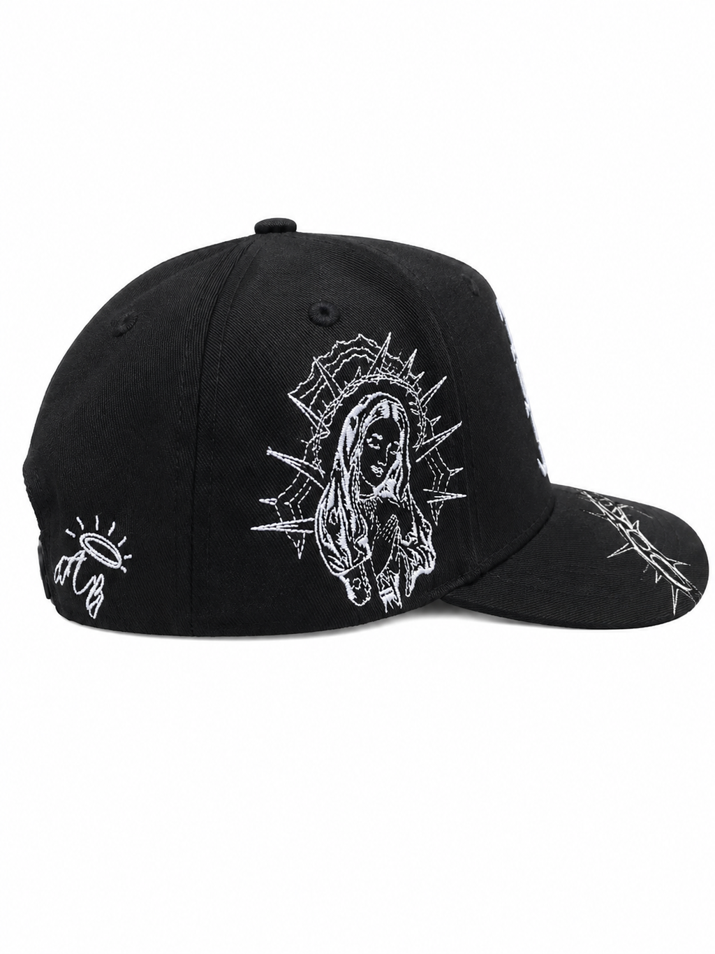 "Black LA"  A Frame Hat