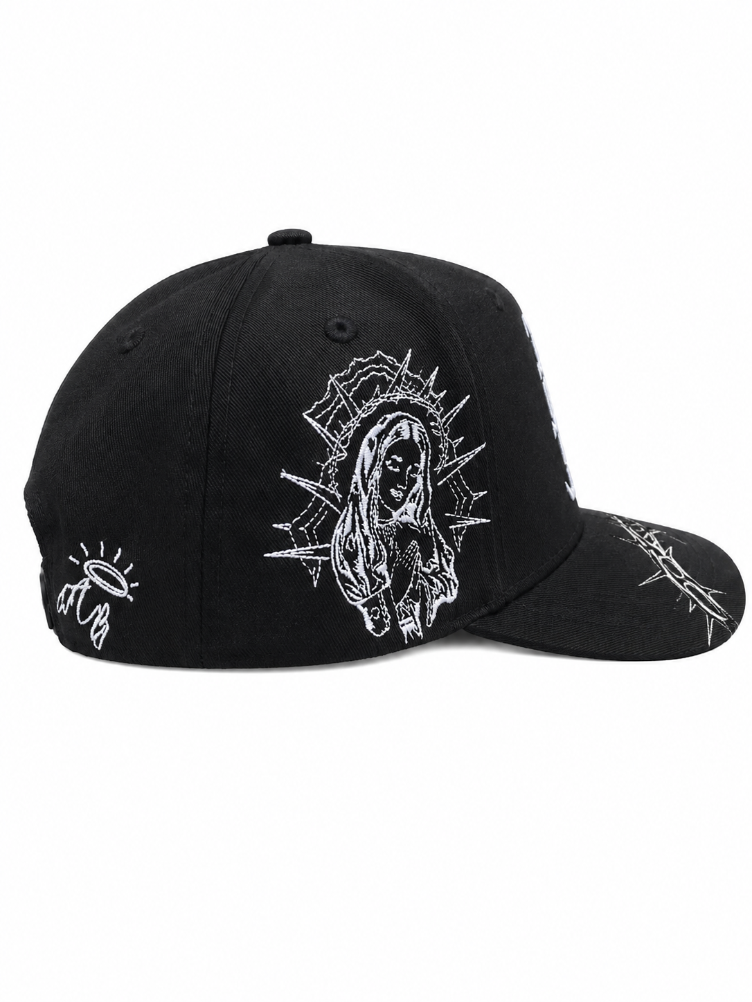 "Black LA"  A Frame Hat
